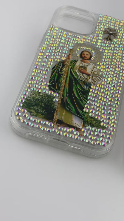 Guadalupe Virgin Mary 3D Diamond Phone Case